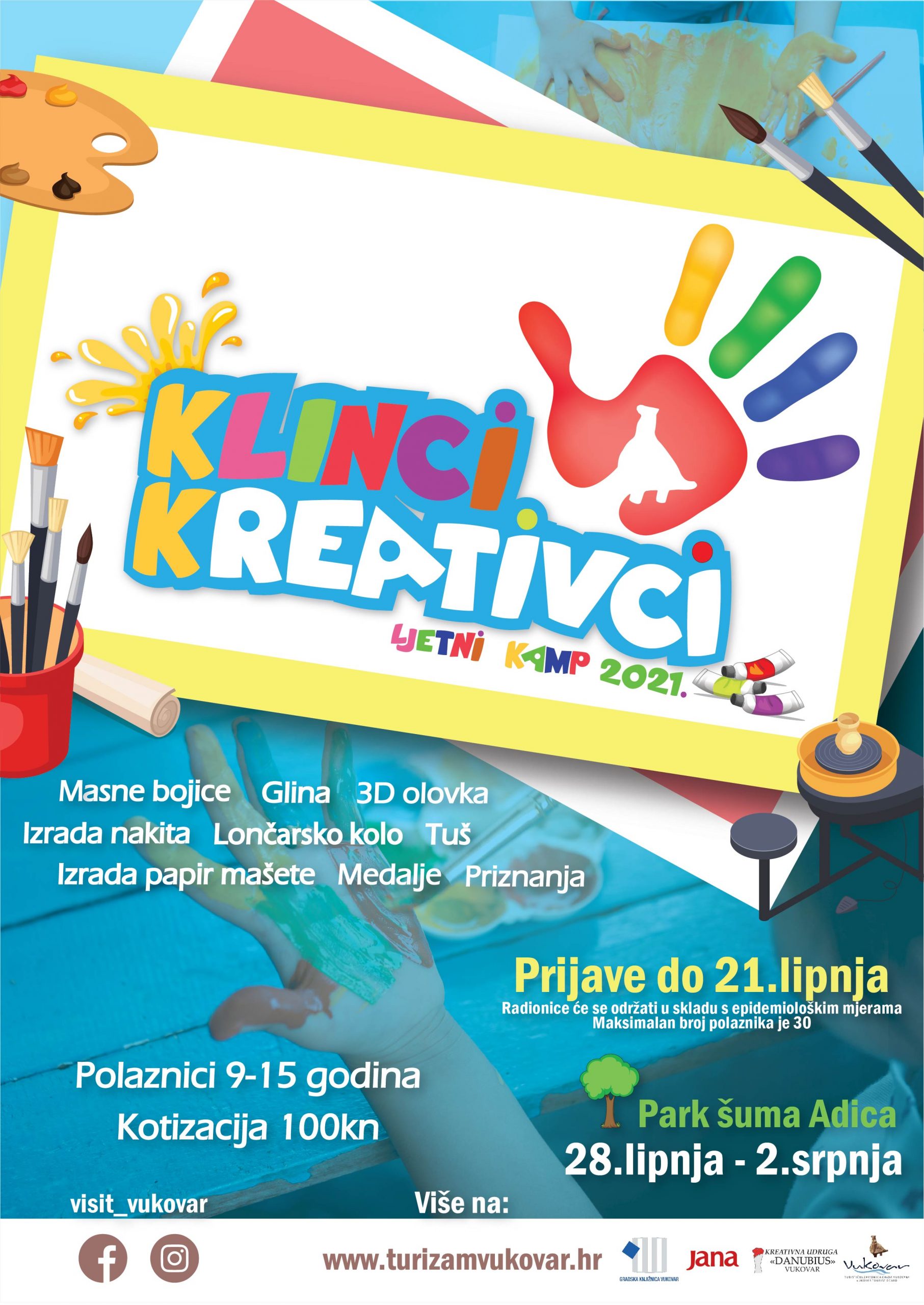 Ljetni kamp Klinci kreativci