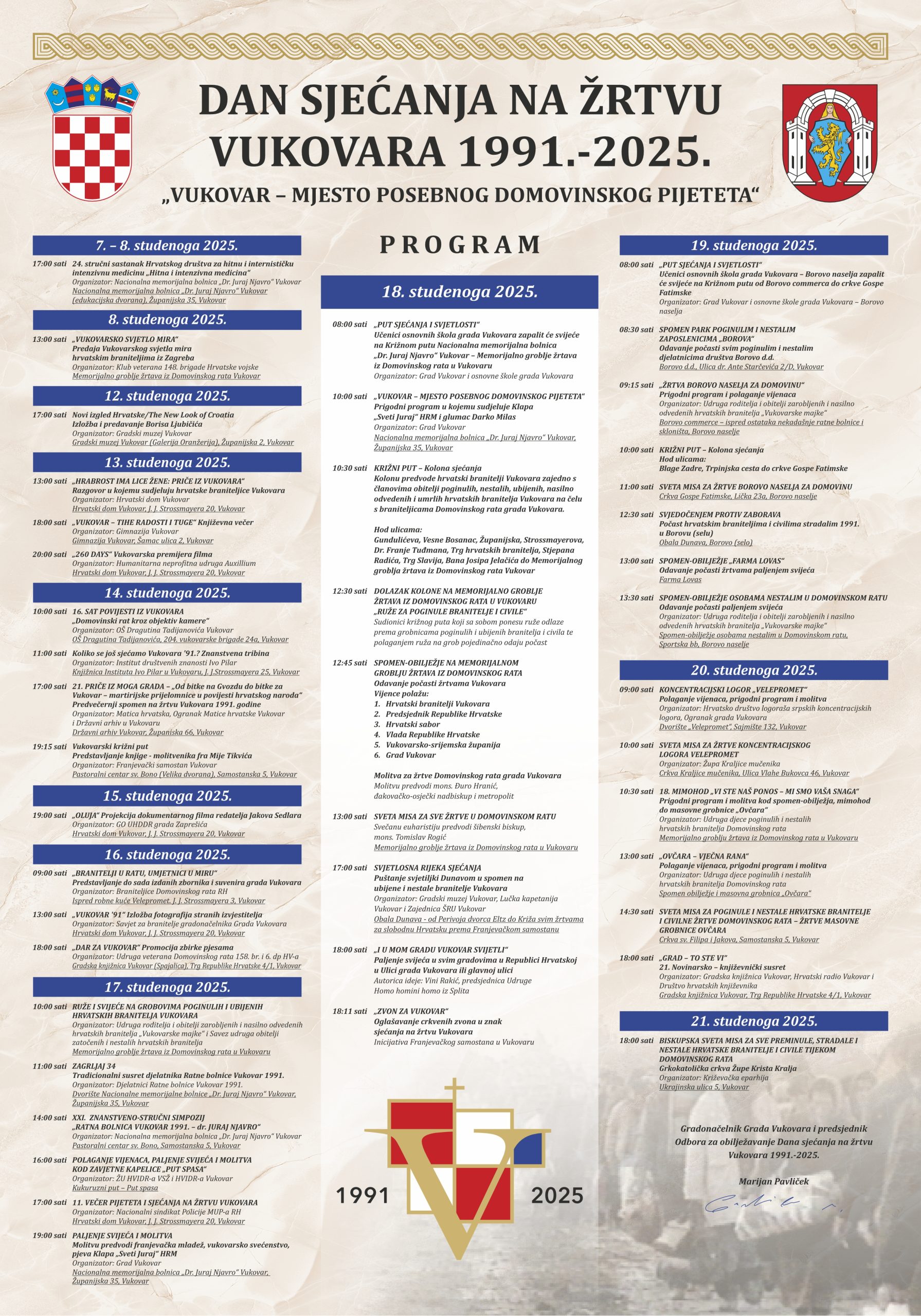 Dan sjećanja na žrtvu Vukovara