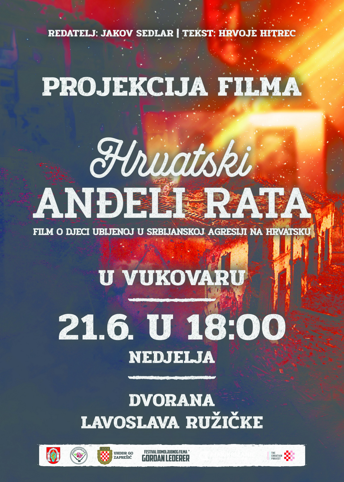 Projekcija filma Hrvatski anđeli rata