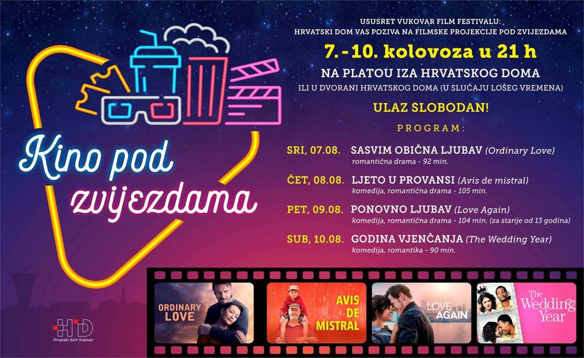 KINO POD ZVIJEZDAMA U VUKOVARU