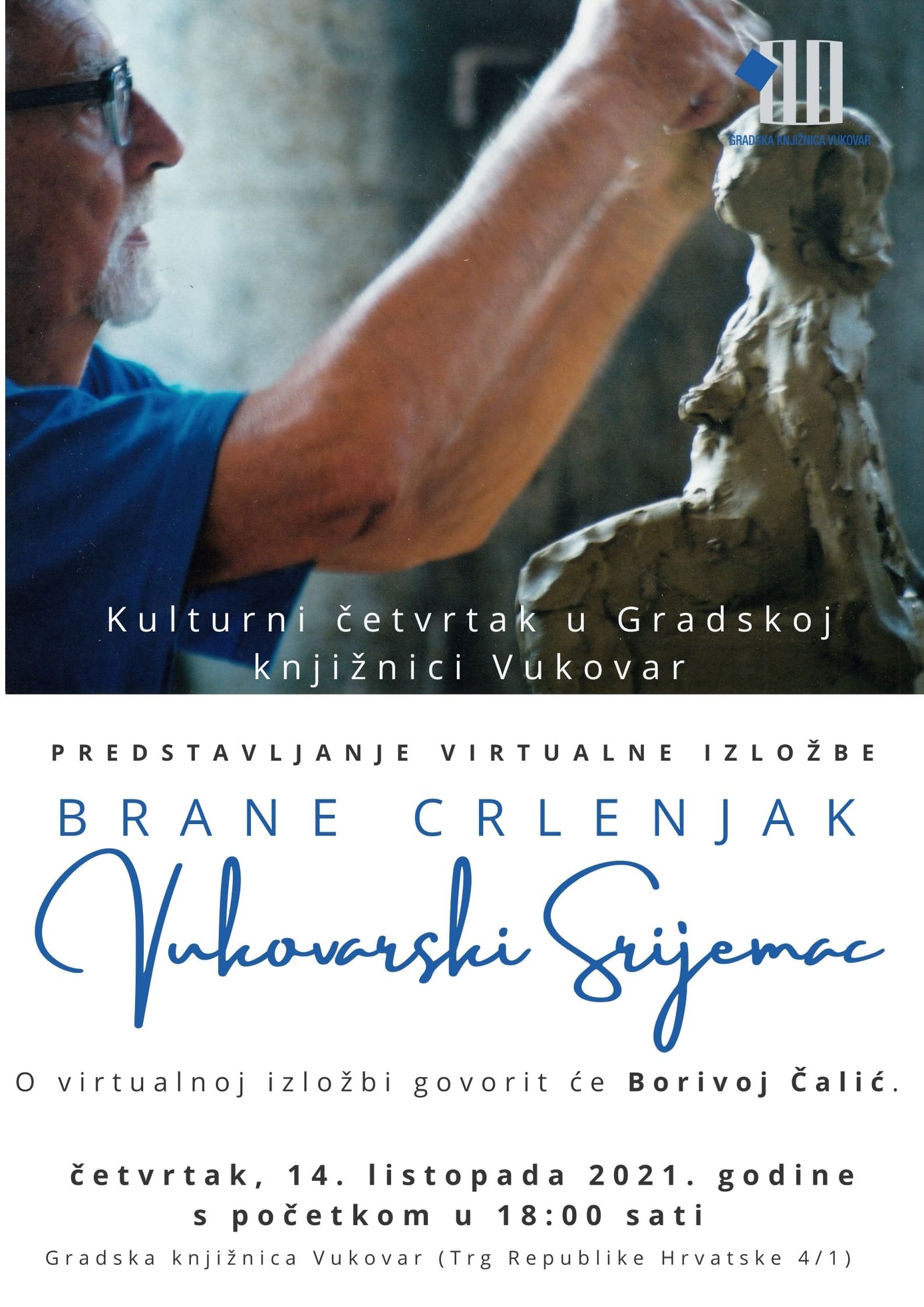 Predstavljanje virtualne izložbe Brane Crlenjak – Vukovarski Srijemac