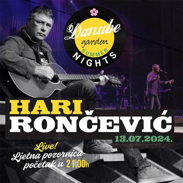 LJETO U VUKOVARU 2024. – KONCERT HARI RONČEVIĆ
