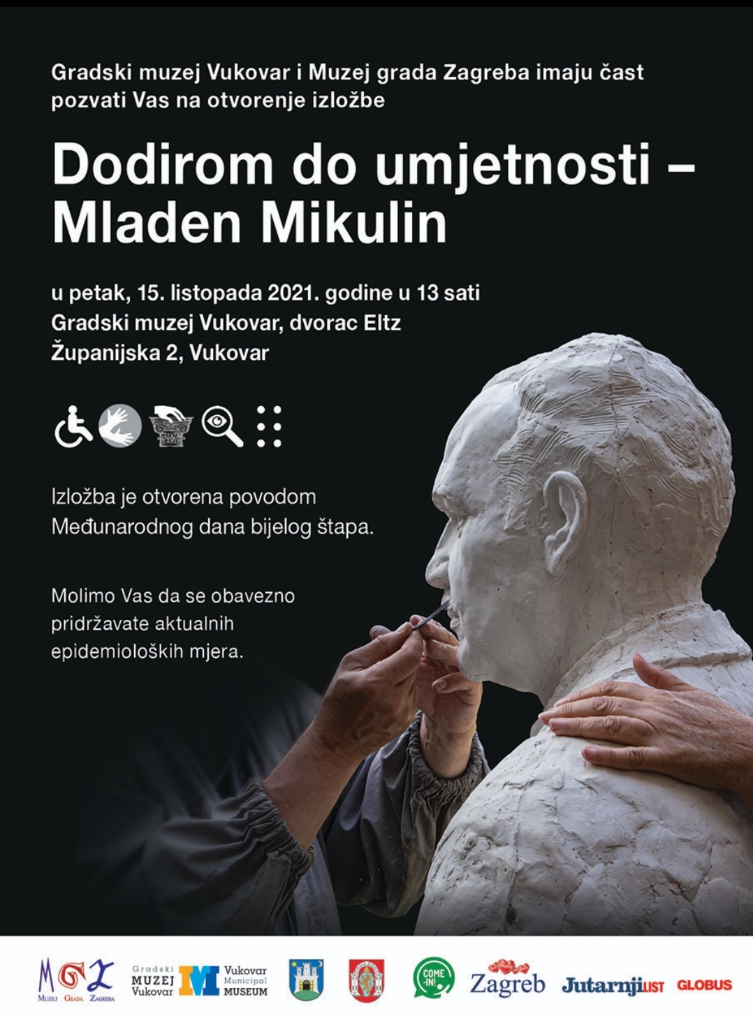 Izložba Dodirom do umjetnosti