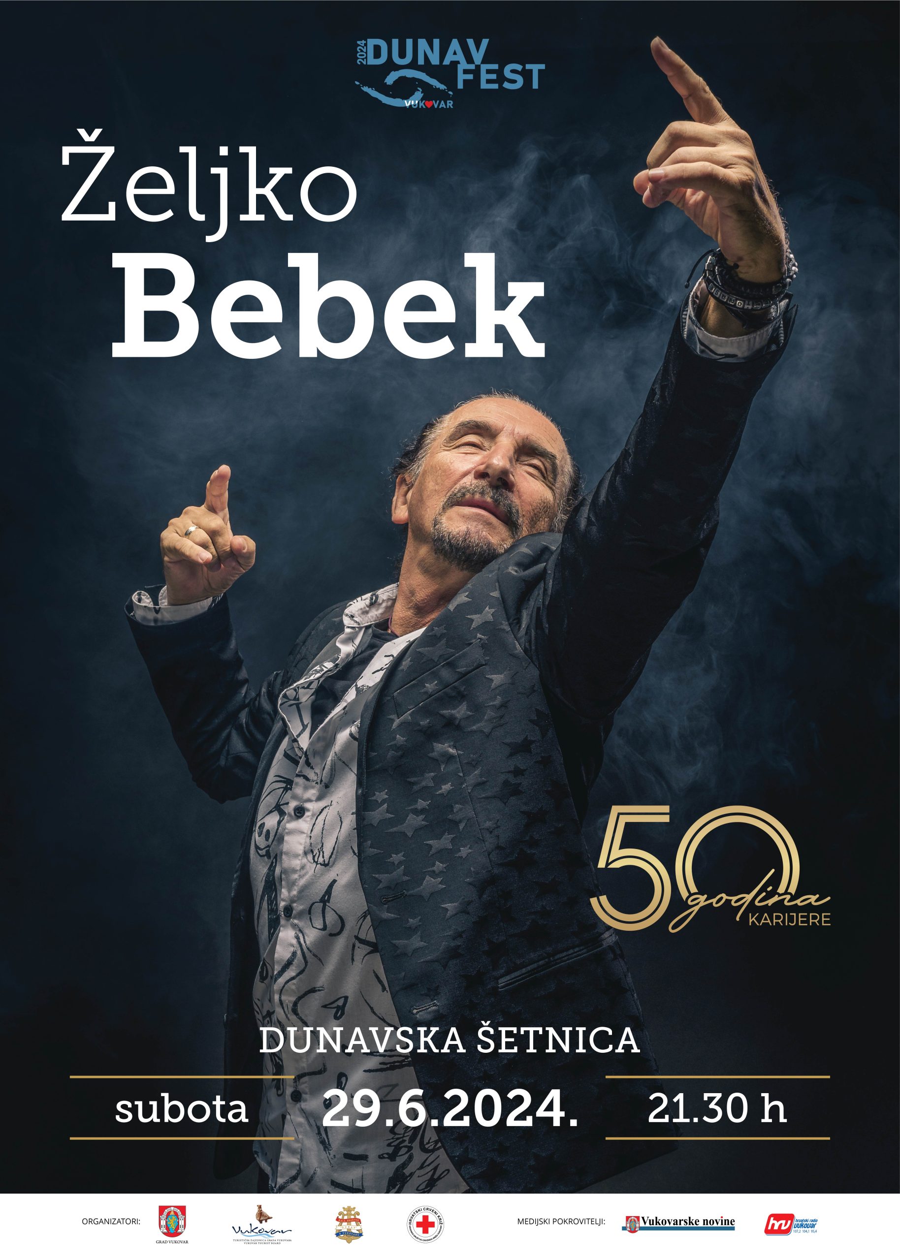 DUNAV FEST 2024. – KONCERT ŽELJKO BEBEK
